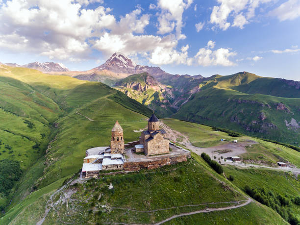 istock Gergeti monastery. Georgia. Europe 836220374