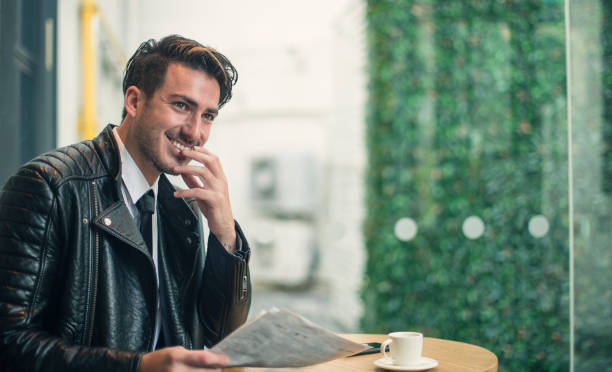 istock Reading today's news 836231058