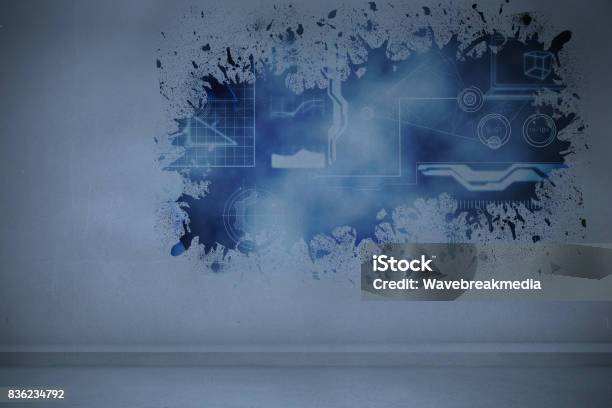 Computer Splash Splash Showing Technology Interface Stock Photo - Download Image Now ...
