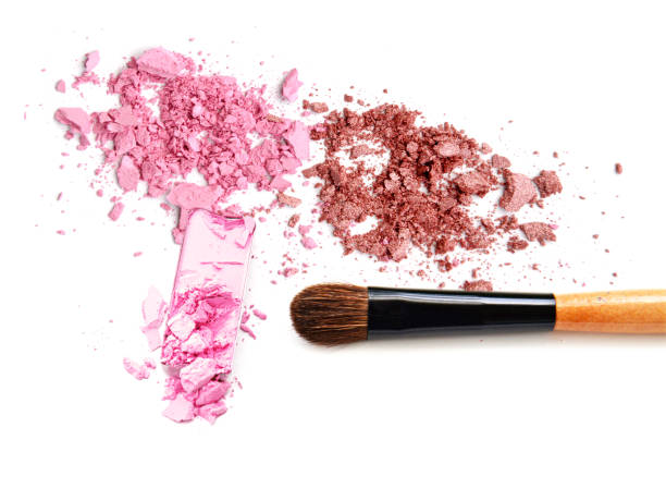 istock crushed eyeshadow and blush isolated on white background 836238044