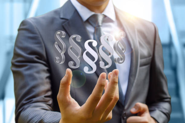 istock Businessman hand shows the paragraphs article. 836258052