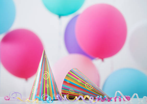 istock Background of balloons for birthday 836269898