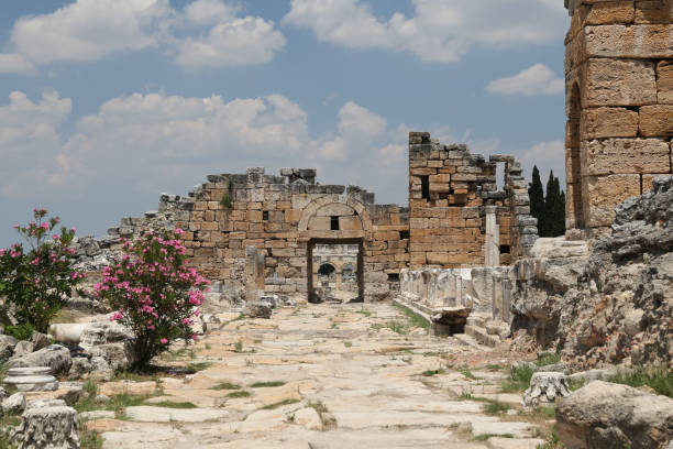 istock Frontinus Street in Hierapolis Ancient City, Turkey 836269984