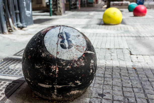 istock An 8-ball made of concrete. 836276934