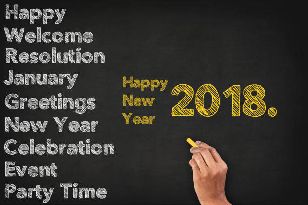 istock Happy New Year 2018 Written On A Blackboard 836276976