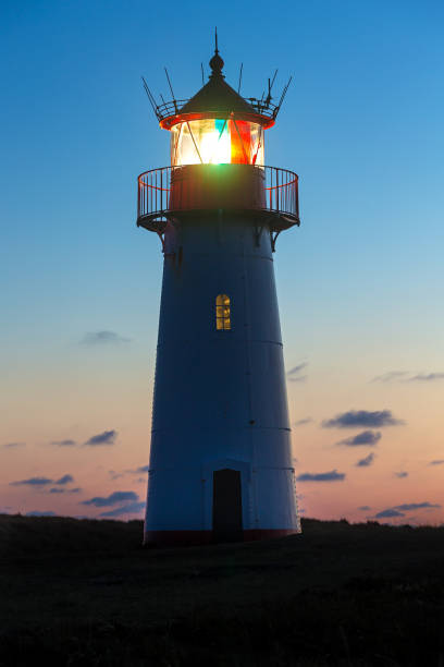 istock Lighthouse List West after sunset - Sylt, Germany 836276992
