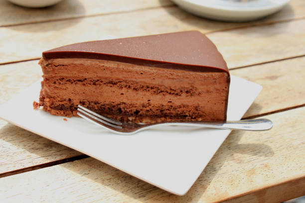 istock Fresh homemade chocolate cake 836280460