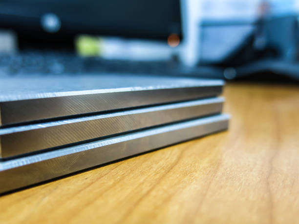 istock Set up a smooth steel plate, collide into a three-iron. 836306600