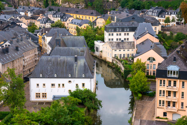 istock View at Grund, Luxembourg 836312464