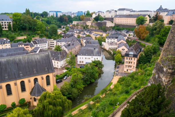 istock View at Grund, Luxembourg 836312580