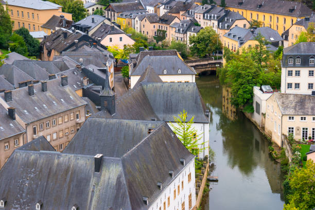 istock View at Grund, Luxembourg 836312666