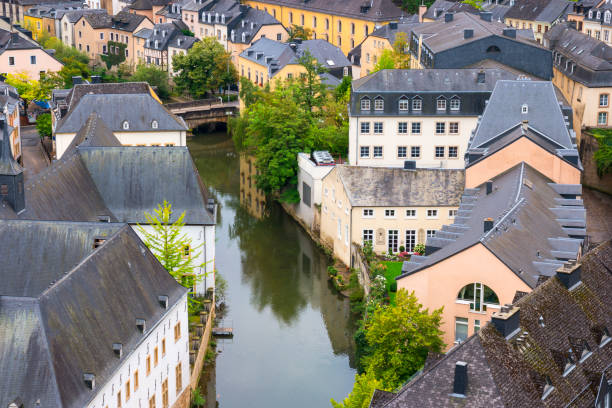 istock View at Grund, Luxembourg 836312682
