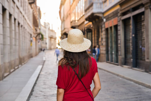 istock Girl visiting Italy 836318546