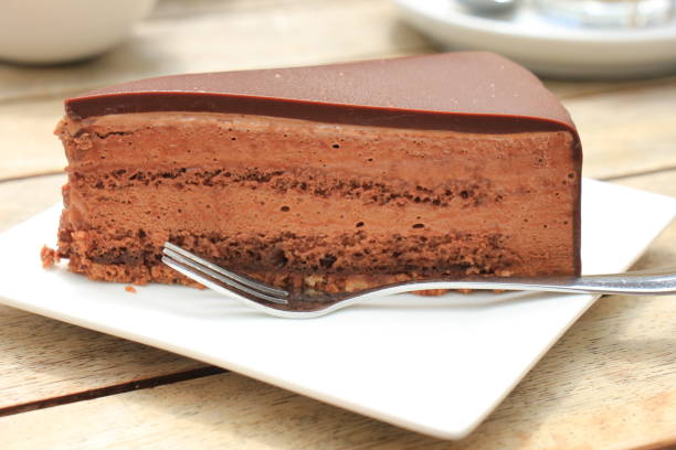 istock Fresh homemade chocolate cake 836333140