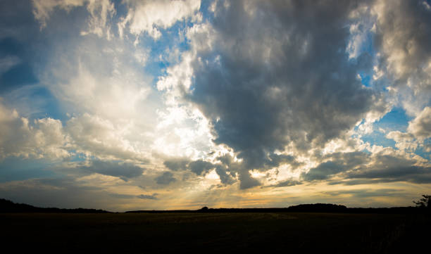 Game of clouds and sun