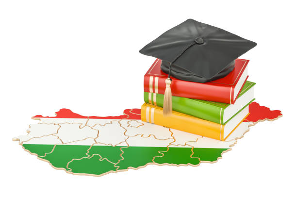 istock Education in Hungary concept, 3D rendering isolated on white background 836339988
