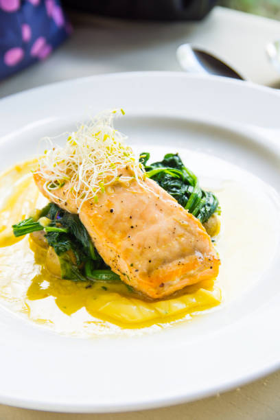 istock salmon on garlic butter sauce 836368000