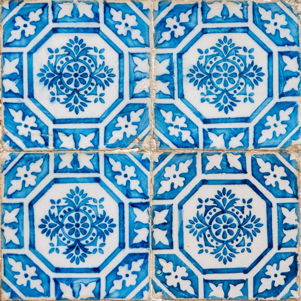 istock Traditional Portuguese glazed tiles 836369442