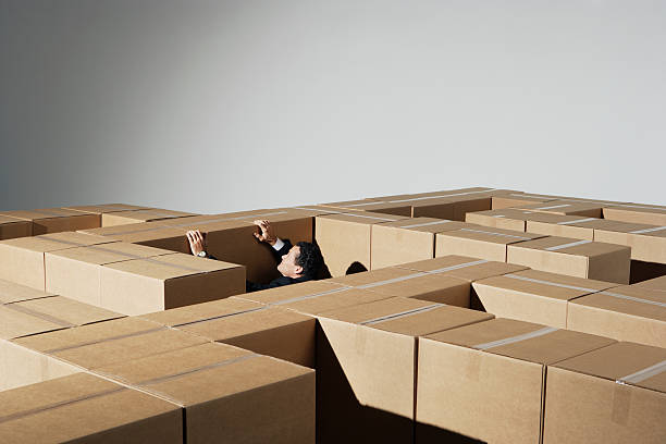Man Boxed In 570+ Man Trapped Box Stock Photos, Pictures & Royalty-Free Images - iStock