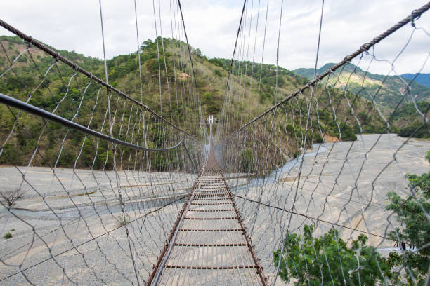 istock the longest hanging bridge in Benguet, Philippines 836373530