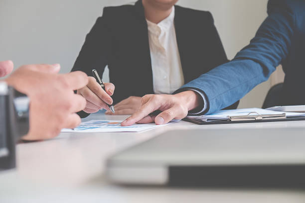 istock Mature business people discussing business strategy 836377152