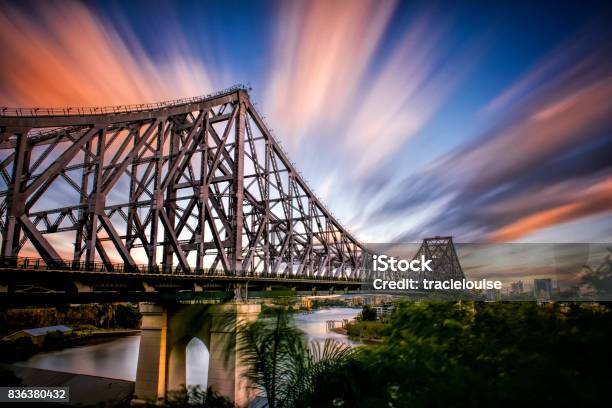 Story Bridge Brisbane Stock Photo - Download Image Now - Story Bridge, Brisbane, Brisbane River