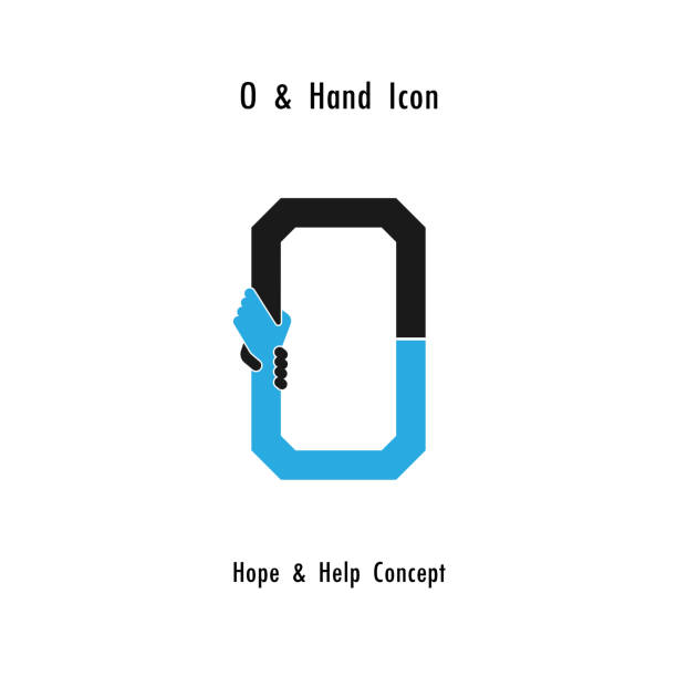 Creative O- alphabet icon abstract and hands icon design vector template.Business offer,partnership,hope,support or help concept.Corporate business and industrial symbol. Creative O- alphabet icon abstract and hands icon design vector template.Business offer,partnership,hope,support or help concept.Corporate business and industrial symbol.Vector illustration succor stock illustrations