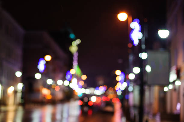 istock Blurred bokeh city abstract background 836422180