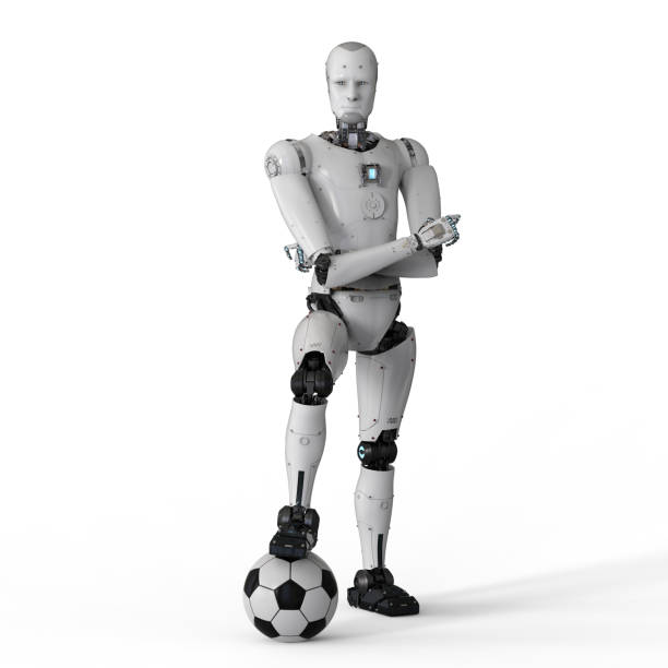 istock robot with soccer ball 836430776