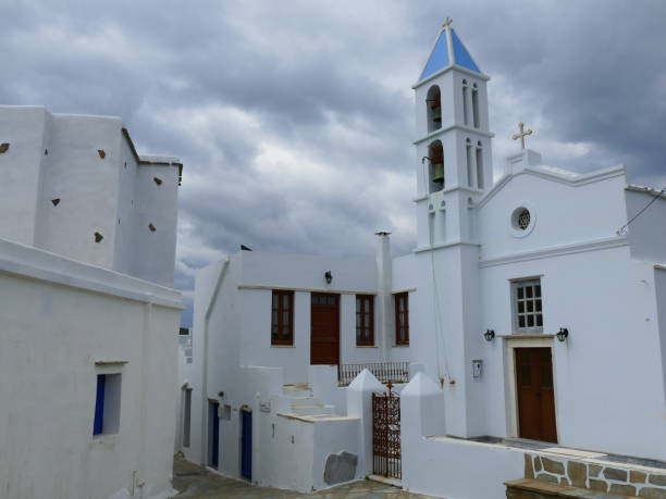 istock Church, Volax, Tinos island 836437818