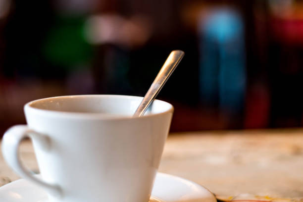 istock Cup of Tea or Coffee With A Spoon 836437936