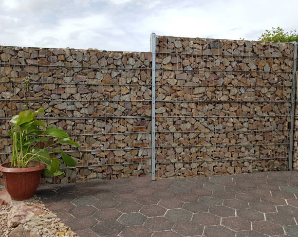 istock Gabione, Fence, Gates, Wall 836445892