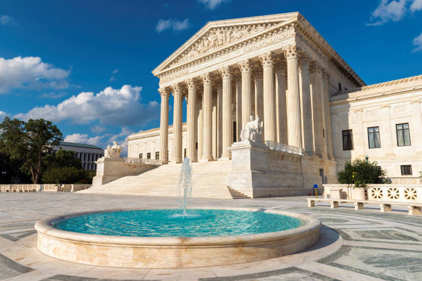 istock US Supreme Court at sunset 836453674