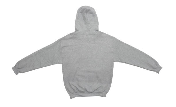 istock blank hoodie sweatshirt color grey back view 836457006
