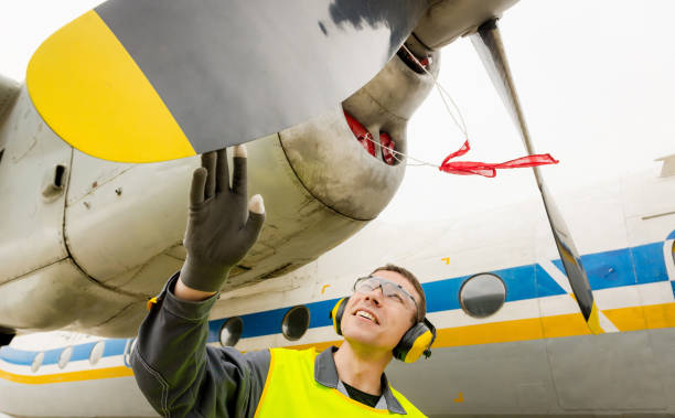 istock Male airport worker 836457284