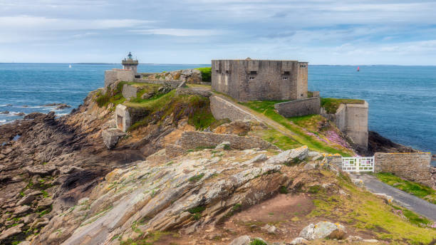 istock Kermorvan Point, Kermovan Lighthouse, Brittany, France 836457560