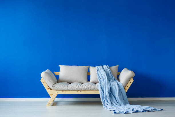 istock Scandinavian living room and couch 836458188