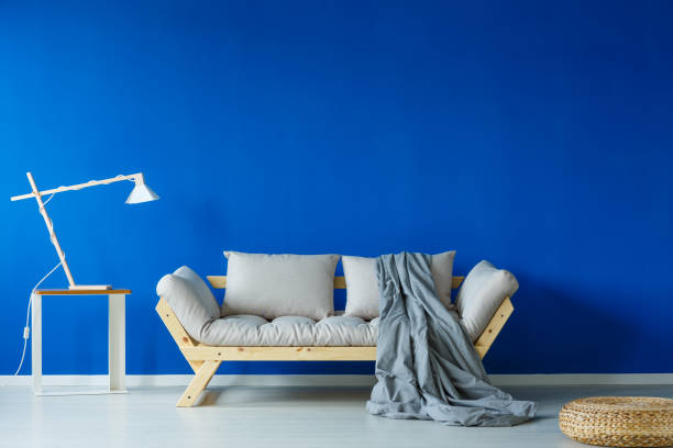 istock Interior of minimalist day room 836458200