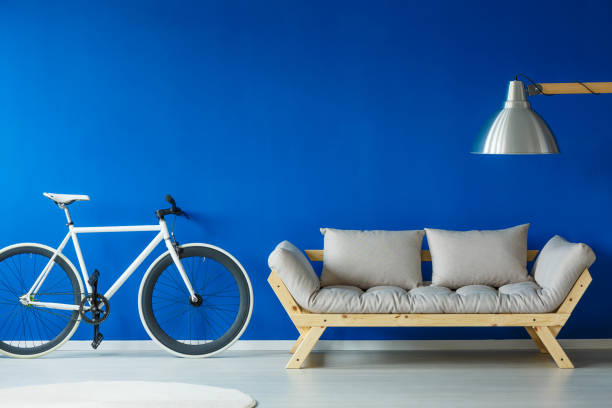 istock Bike in scnadinavian style interior 836458244