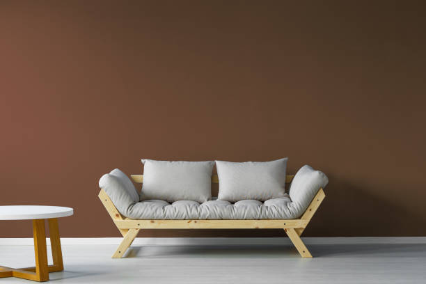 istock Minimalistic,scandinavian day room interior 836458266
