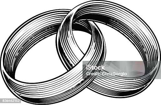 870+ Wedding Rings Drawing Stock Photos, Pictures & Royalty ...