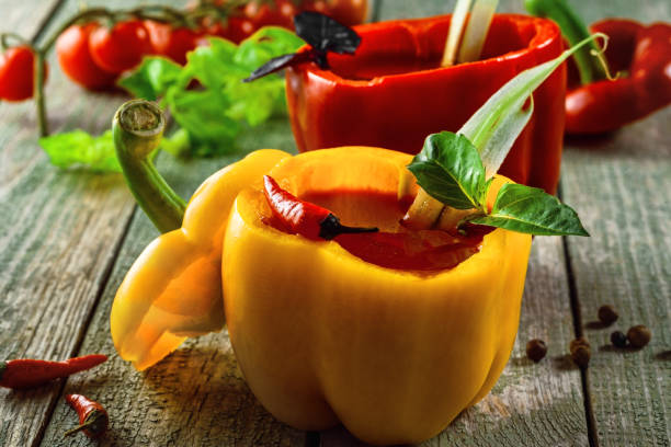 istock Bloody mary in sweet bell peppers 836474414