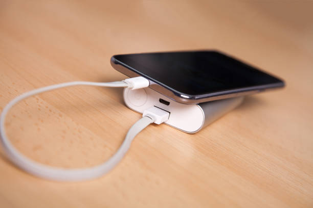 istock Mobile Phone Charging With Power Bank 836504932