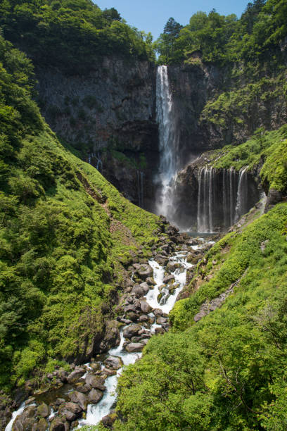 istock Kegon waterfall located in National Park at nikko, japan. 836507266