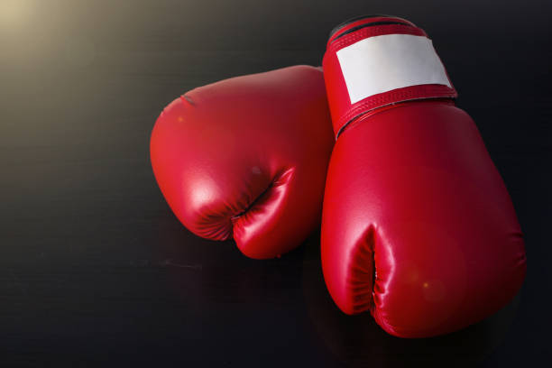 istock Boxing gloves for boxer 836518186