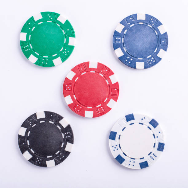 istock Poker chips for casino game 836518834
