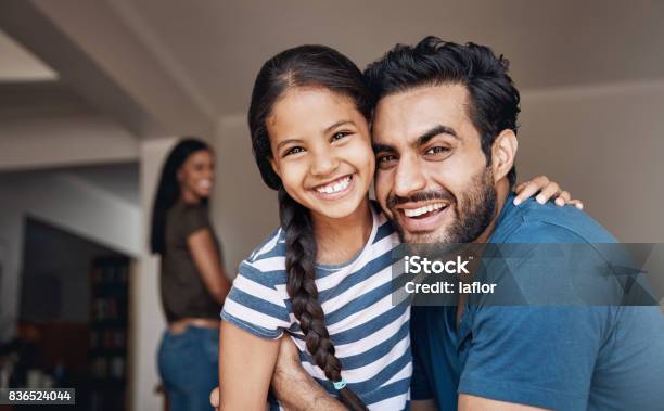 Dad Hugs Are The Best Kind Of Hugs Stock Photo - Download Image Now - Family, Latin American and Hispanic Ethnicity, Adult