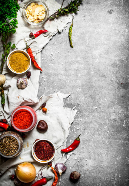 istock Set of spices and herbs 836531086