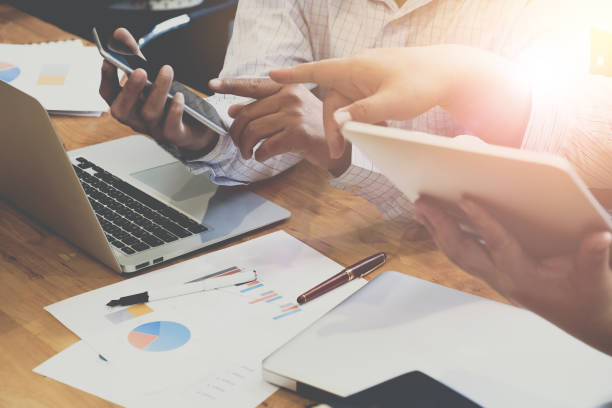 istock Business People Discussion Marketing Plan Meeting Concept 836543524