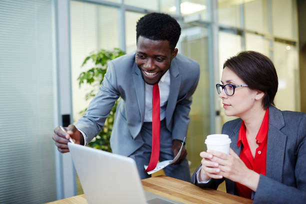 istock Presentation of start-up ideas 836543898